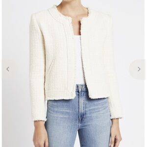 IRO Cream Textured Women's Blazer